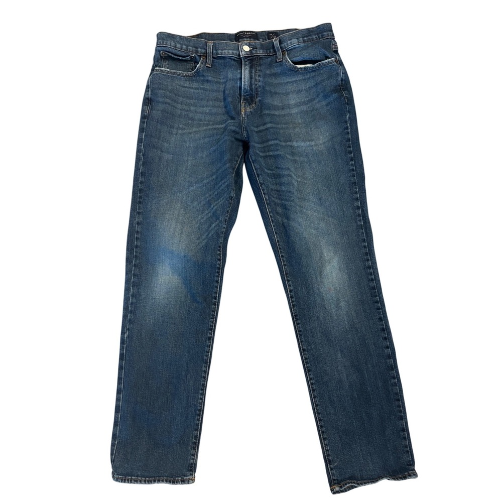 Lucky Brand 221 Straight Leg Mens Jeans 34x32 Medium Wash Blue Denim